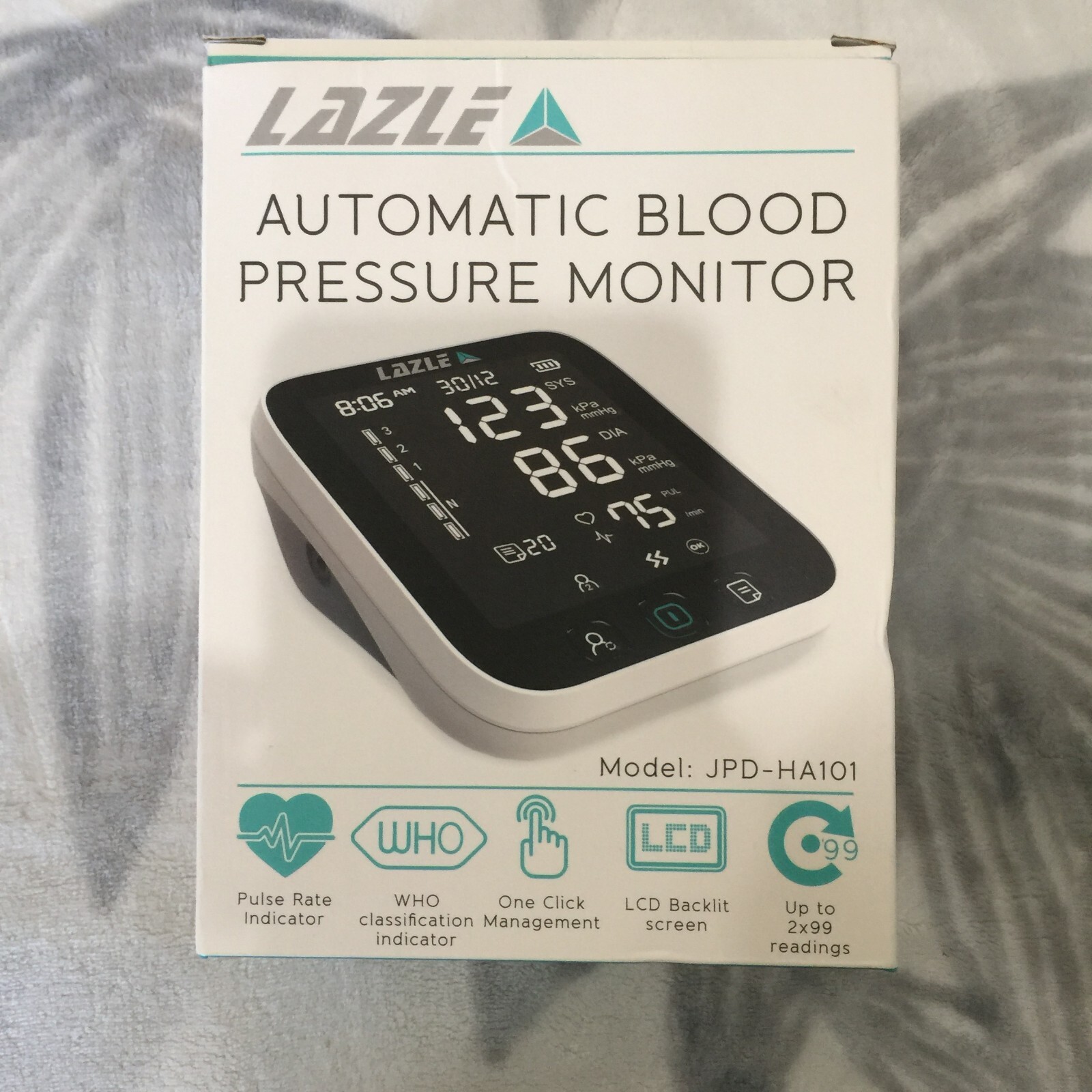 LAZLE Blood Pressure Monitor Automatic Upper Arm Machine Accurate