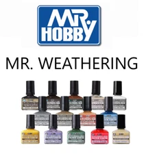 Mr. Hobby Mr. WEATHERING COLOR WC01-WC12 COMPLETE RANGE AVAILABLE YOUR CHOICE 