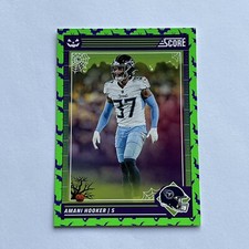 2024 Score Football Halloween Bat Card #274 Amani Hooker, Tennessee Titans
