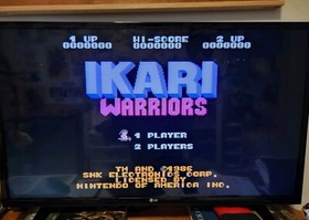 ikari warriors nes - Complete With Box. Manual, Everything