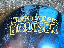 Brunswick MONSTER BRUISER Bowling Ball 13 lb 15 oz Reactive