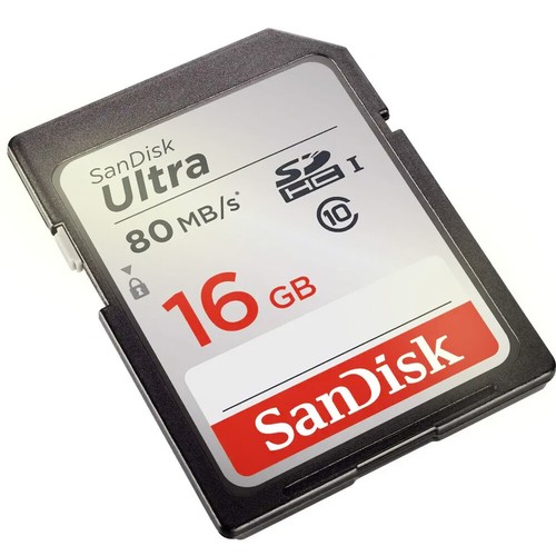 2 Units SanDisk Ultra 16GB Class 10 SDHC UHS-I Memory Card SDSDUNC-016G-GN6IN - Picture 4 of 5