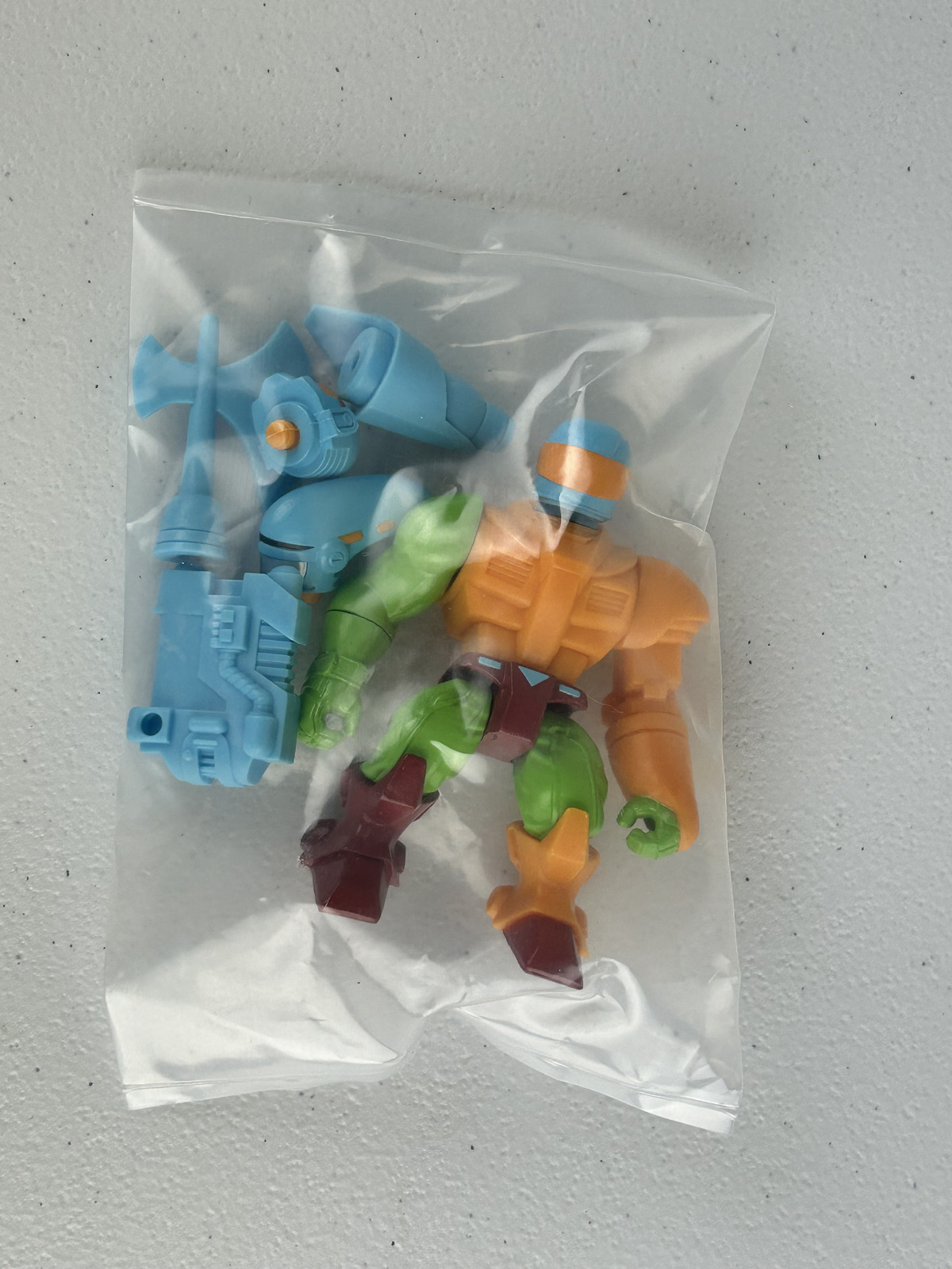 Healeymade Glyos Raider Mighty Maniax Onell MOTU Custom Colors - man at arms