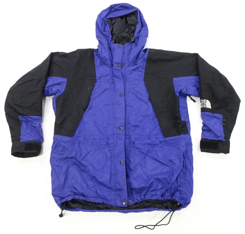 north-face rare vintage gore-tex hooded mountain 90s tnf jacket