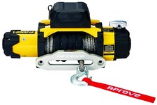 9500 Lb Dual Speed Winch Wsynthetic Rope And 2-in-1 Wireless Remote