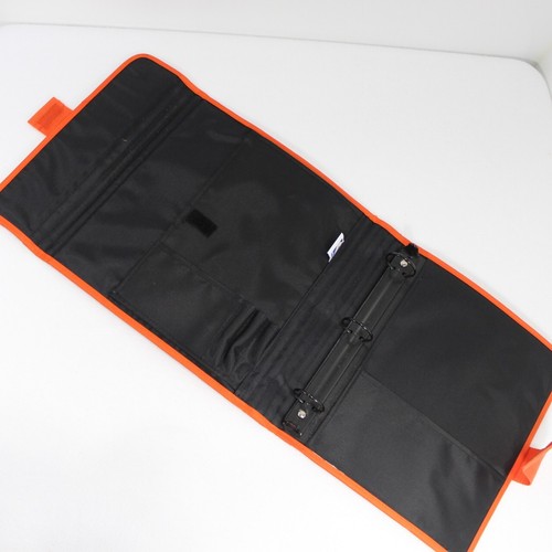 Vintage New York Knicks Mead Black Orange 3 Ring Binder Black NBA Basketball - Picture 7 of 10