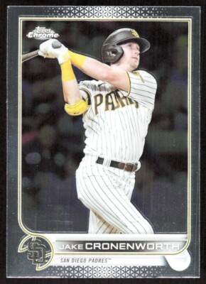 2022 4506A Topps Chrome Jake Cronenworth San Diego Padres #172