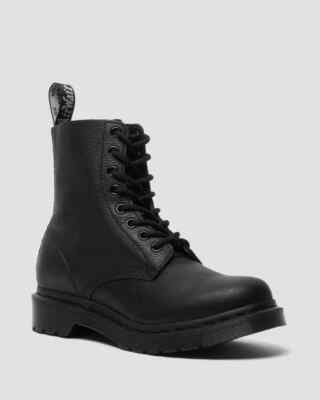 DR.MARTENS - DAMEN AMPHIBIE 8 LOCH SCHWARZ 1460 PASCAL BLACK MONO