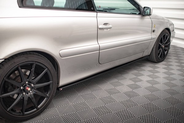Maxton Design Seitenschweller Ansatz (Paar) Passend FüR Volvo C70 Mk1 Schwarz Ho-image