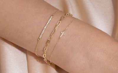 Armband Armkette 925 Herz Zirkon Sterling Silber Damen Schmuck