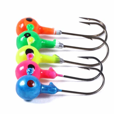 5pcs 7g Leurre Poisson Nageur Brochet Crankbait Basse Truite Hameçon - Photo 1/4