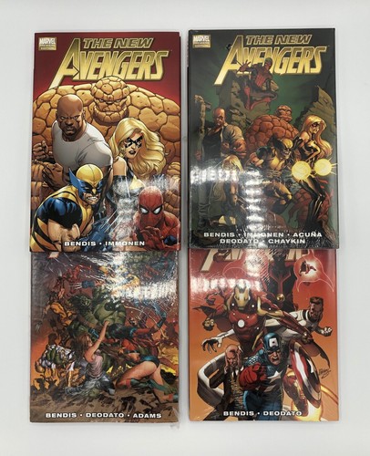 LOT OF 4 | The New Avengers Vol. 1, 2, 3 & 4 2010 Marvel Comics HC HARDCOVER