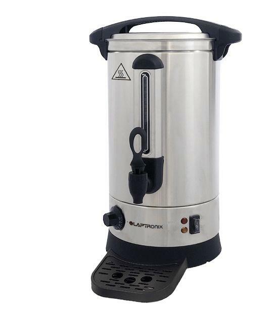 Laptronix 10 Litre Electric Catering Hot Water Boiler Tea Urn Stainless