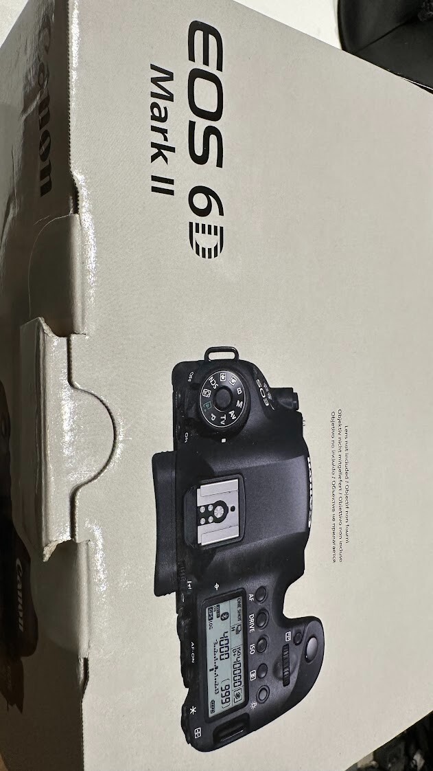 Canon EOS 6D Mark II SLR Camera 24 Megapixel NFC HDR Shooting