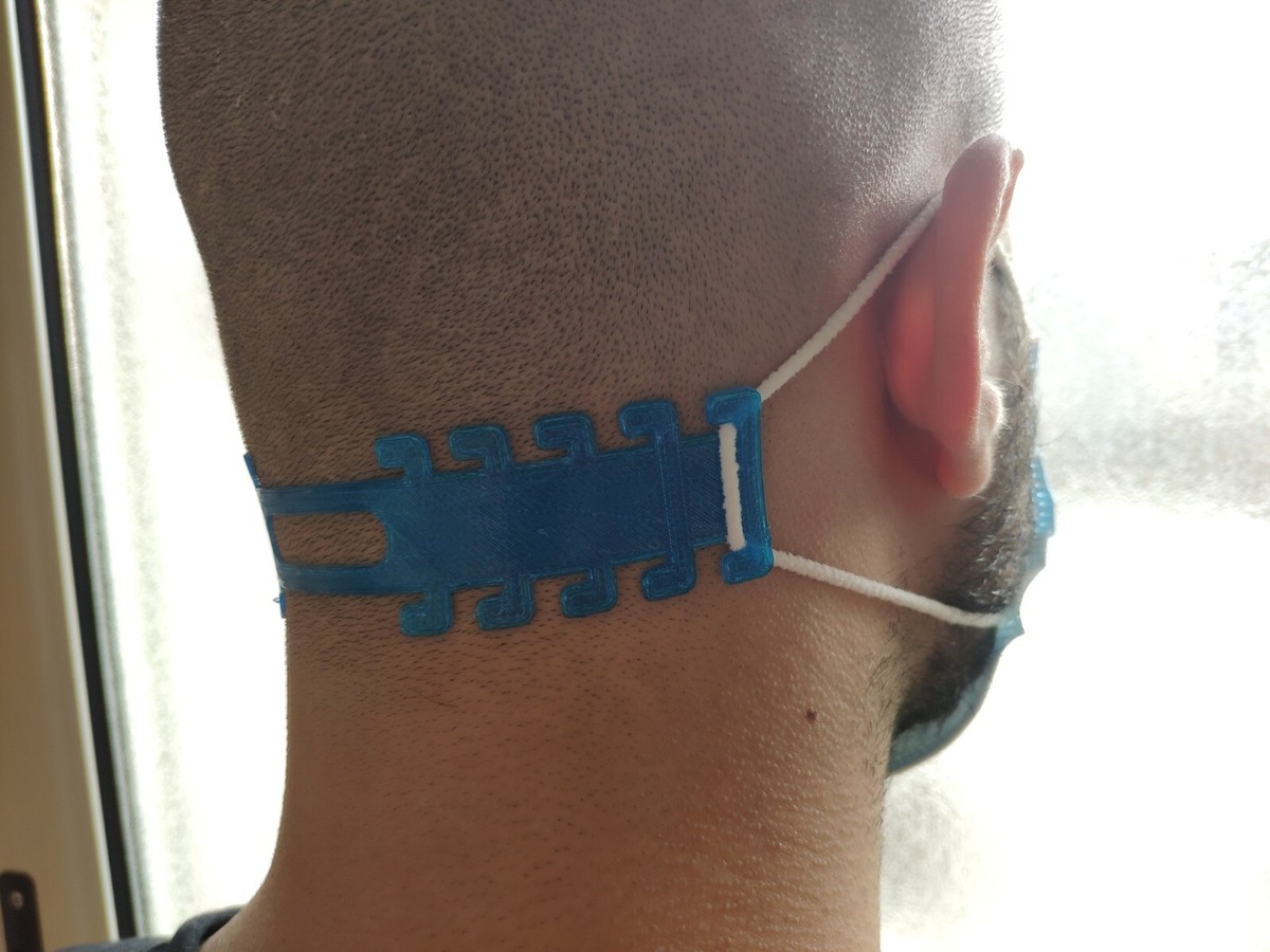 Fascetta Fascette Staffa Supporto Salva Orecchie Paraorecchie EAR SAVER 25 Pezzi - Foto 4