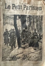 The Small Parisian 1898 No. 466 One Woman Patriot - Escape Of Convicts IN Guyana