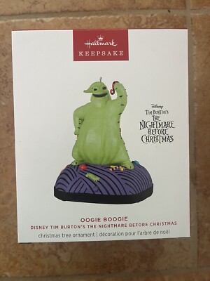 2024 Hallmark Ornament: Mr. Oogie Boogie, Nightmare Before Christ. Sound/Motion