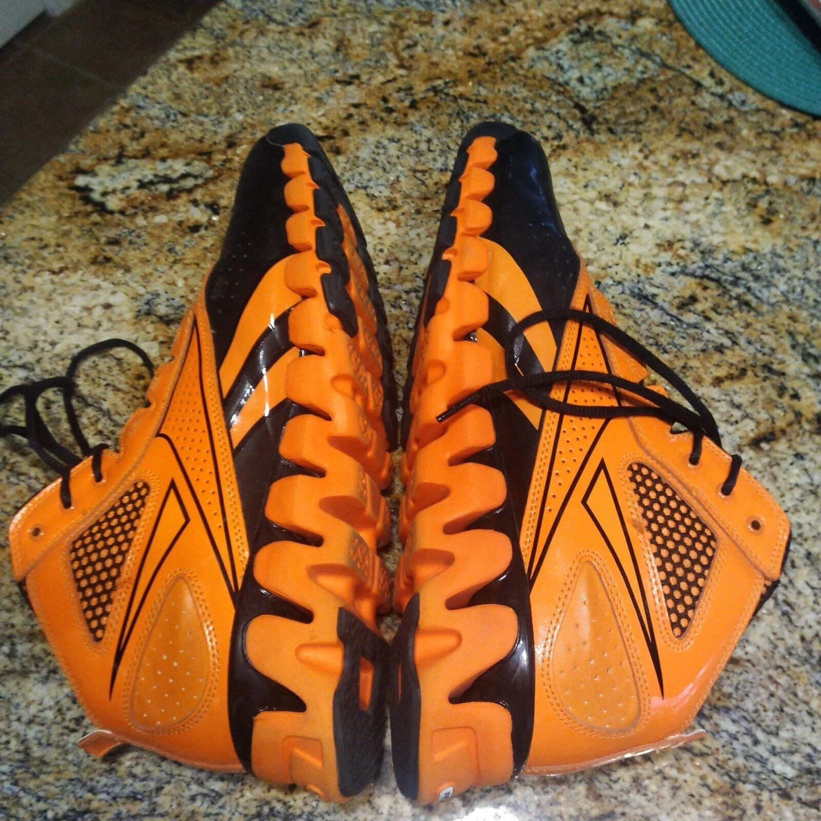 Scarpe da corsa uomo Reebok Zigtech nere arancioni sneaker stringate taglia 11 5 104280616