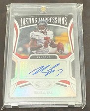2020 Panini Certified Football /35 Michael Vick Lasting Impressions Auto SP ATL