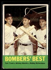 1963 Topps Bombers Best VG/EX Set Break #173