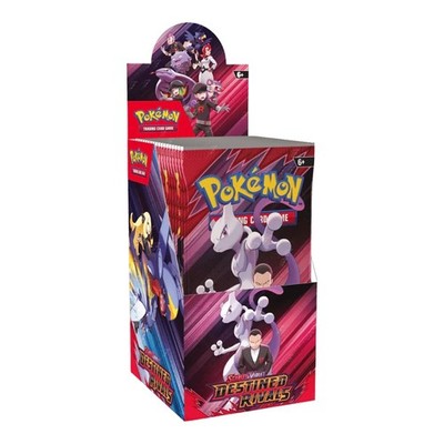   Pokémon TCG Destined Rivals Half Booster Box - Neu & Sealed