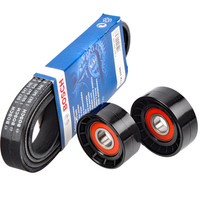 Bosch 6PK1698 Keilrippenriemen + Rolle FüR BMW F20 F21 E90 F30 F31 F10 X5 VW KIA