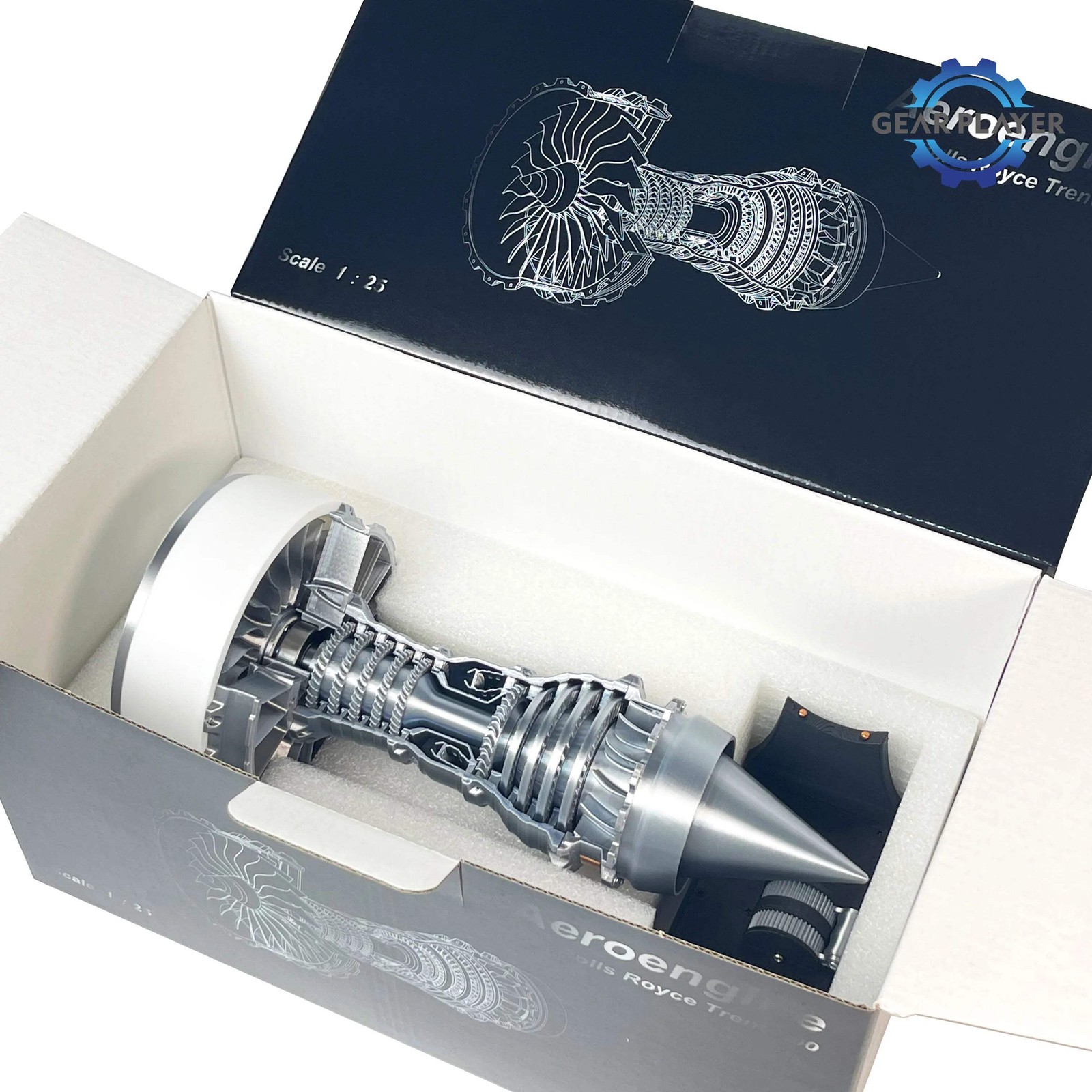 TR900 Turbofan Engine Model - Perfect Gift for Engineers & Collectors