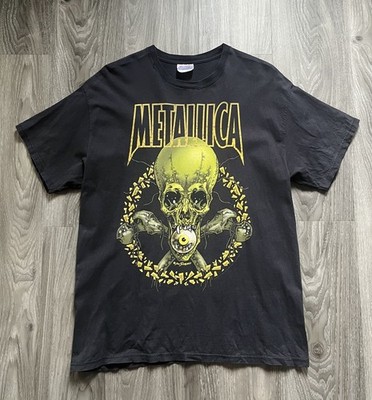 2008 Metallica Pushead No Leaf Clover T-Shirt Size Medium Y2K SB Dunk Vintage