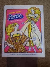 Vintage 1980 MATTEL "GOLDEN DREAM" BARBIE Storage TRUNK Only