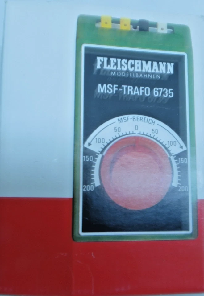 Fleischmann MSF-Trafo 6735 50/60Hz 7,5VA 220 V makellos in OVP