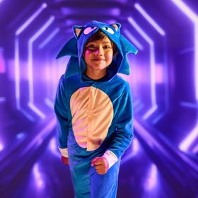 Official Sonic the Hedgehog Costume for Kids - Movie 2 Jumpsuit & Headpiece