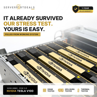 NVIDIA/HP Tesla V100 PG500-216 32GB HBM2 Data Center AI HPC