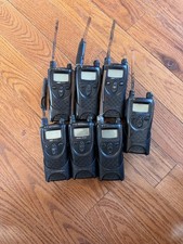 Lot of 7 Motorola Walkie Talkies. Tested and Working. These Take 4aa Batteries
