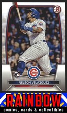 2023 Bowman #12 Nelson Velazquez Rookie Chicago Cubs