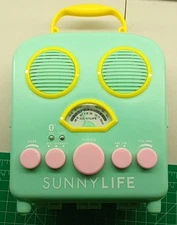 Sunnylife Beach Sounds Seafoam Bluetooth Radio Read