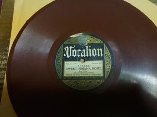 1922 Reddish Brown VOCALION 78/RUDY WIEDOEFT'S CALIFORNIANS..