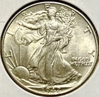 1942 P Walking Liberty Silver Half $! GEM BU++! Beautiful!