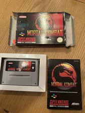 ebay® Auktion 267549602730 | SNES SUPER NINTENDO - MORTAL KOMBAT UKV PAL OVP mit Anleitung Thumbnail of ebay® auction 267549602730 | SNES SUPER NINTENDO - MORTAL KOMBAT UKV PAL OVP mit Anleitung