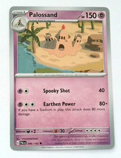 Pokemon Palossand Card 096/193 Scarlet & Violet Paldea Evolved 2023
