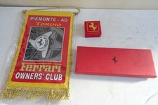 Ferrari Owners' Club Torino Piemonte Aosta Pins Ferrari Gadget Tire Set