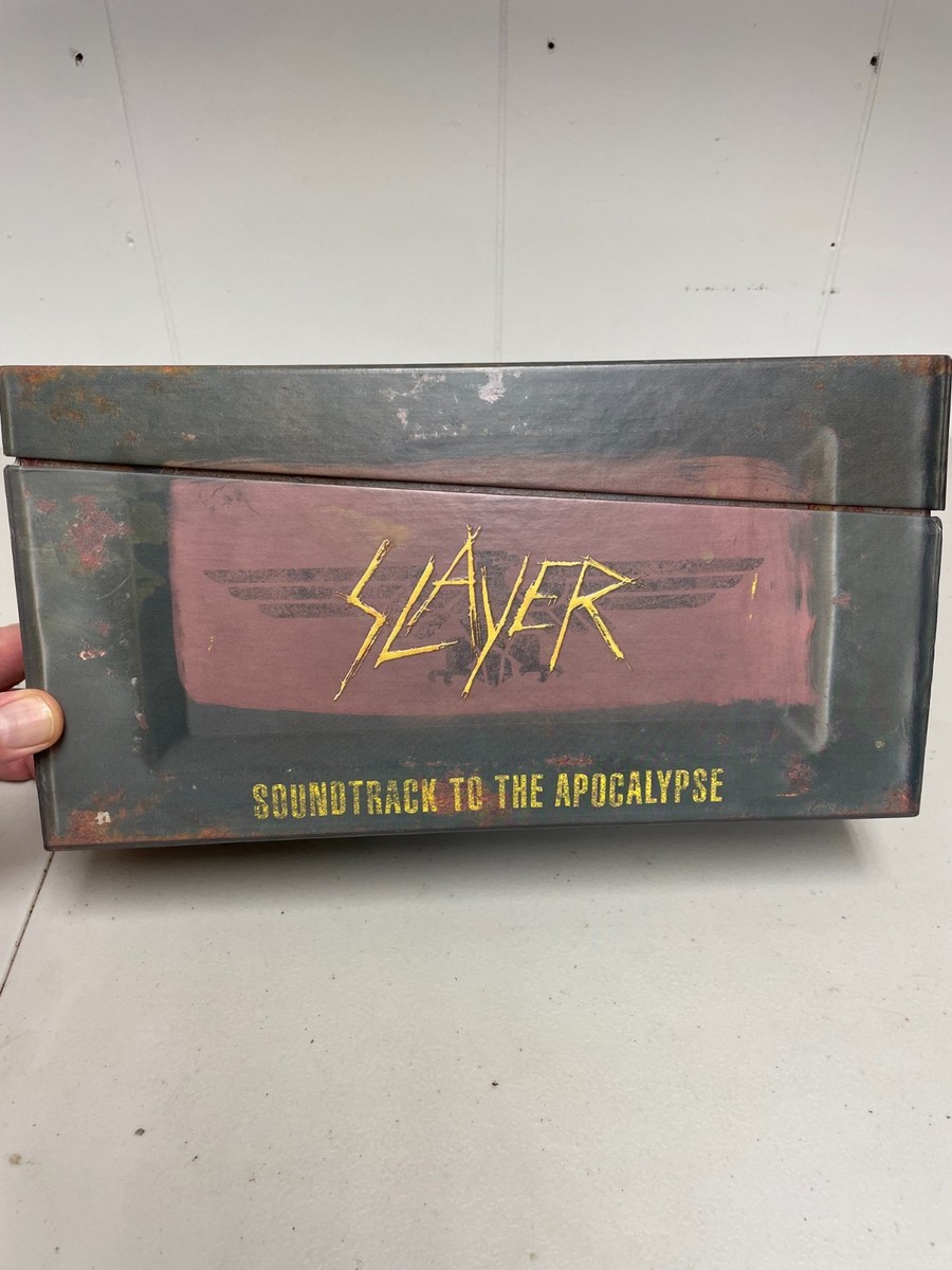 LE Slayer “Soundtrack To the Apocalypse” Box Set 5xCD Live Show