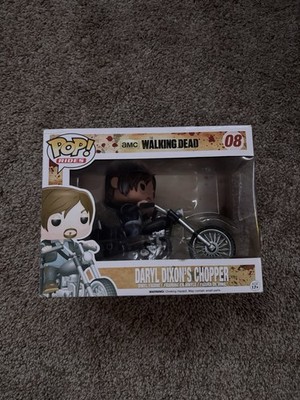 Funko Pop! The Walking Dead Daryl Dixons Chopper #08 Collectible Figure