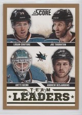 2013 Score Team Leaders Gold Andrew Desjardins Antti Niemi Joe Thornton HOF 0m8e