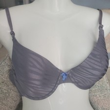 Maidenform Sweet Nothings 36C Gray Underwire Lightly Padded Bra