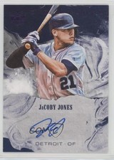 2018 Panini Diamond Kings DK Signatures Purple 8/20 JaCoby Jones #S-JJ Auto 3l1