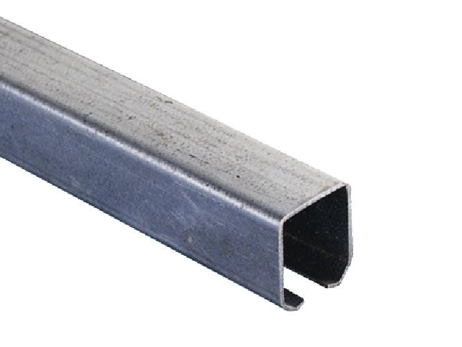 BINARI COMUNELLO PER SCORREVOLI ZINCATI MM.33X34 24P/MT.3