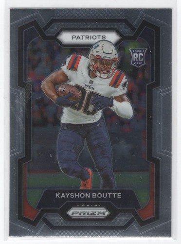 2023 Panini Prizm Rookie Kayshon Boutte RC New England Patriots #370 Football