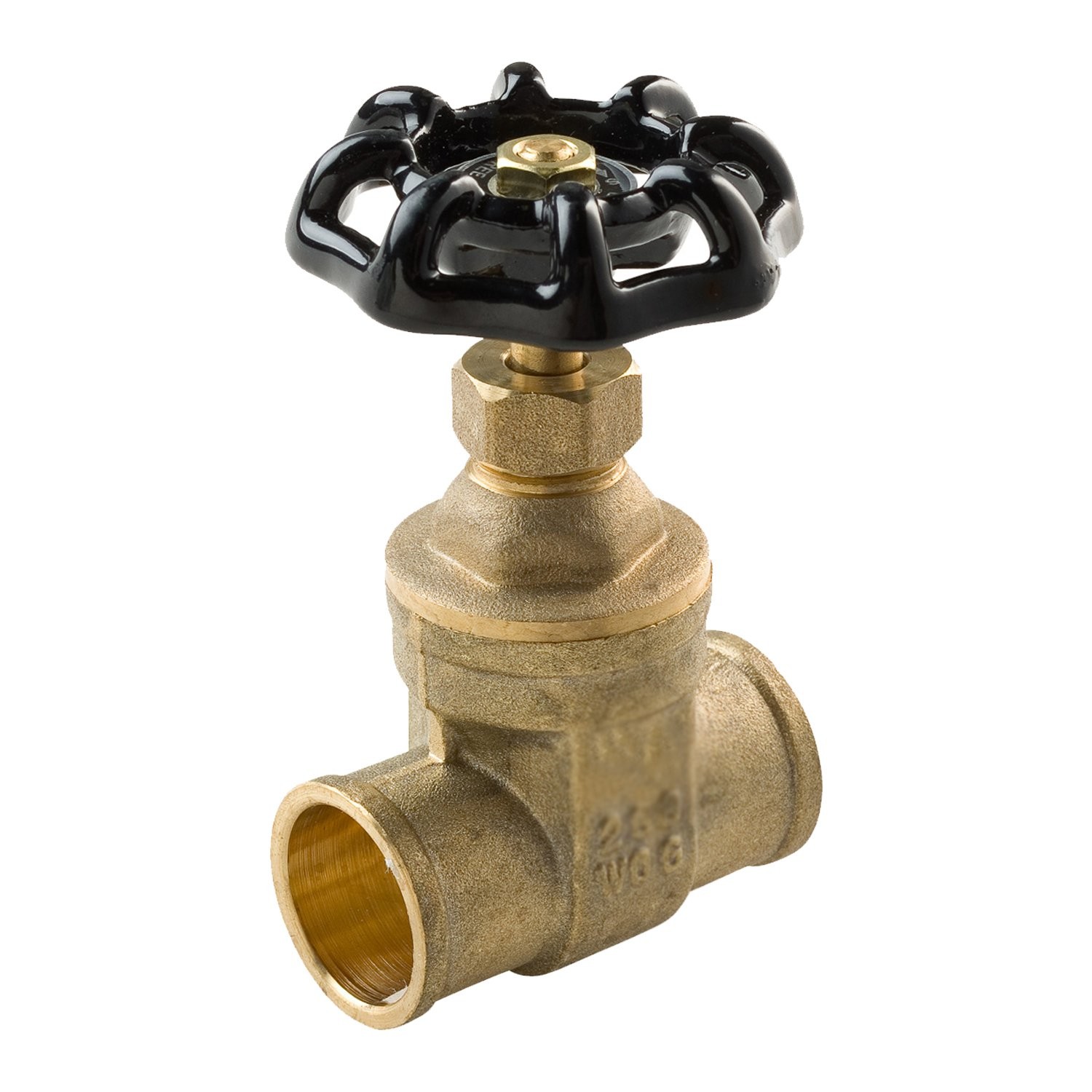 427D256 Gate Valve LeadFree 3/4 Inch Sweat Connection Cast Brass Shut Off