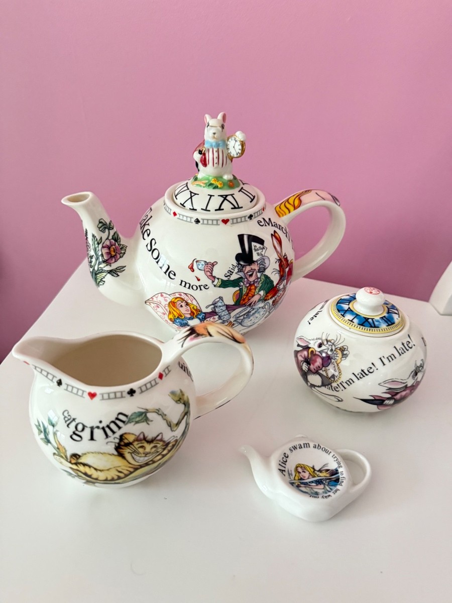 Cardew Design Alice in Wonderland's Cafe Full Size Tea Set | eBay