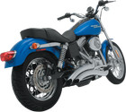 Vance & Hines Chrome Big Radius Exhaust System 1991 2005 Harley Dyna Super Glide